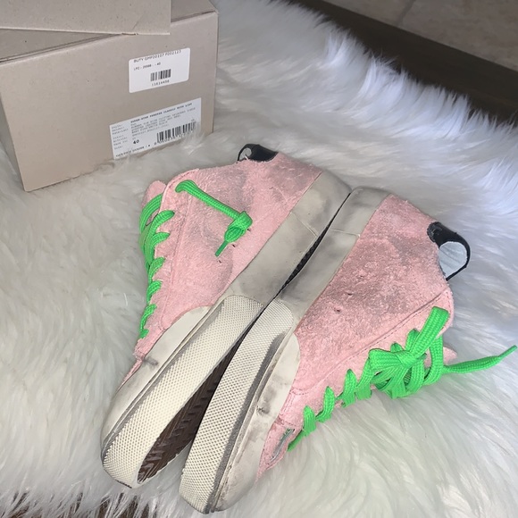 Golden Goose Super Star Penstar Pink Sneakers Size 40 - Picture 11 of 17